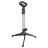 5 Core Desk Mic Stand • Height Adjustable Table Tripod • Portable Desktop Microphone Stand • Includes Universal Mic Holder • Compatible w Dynamic Hand