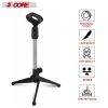 5 Core Desk Mic Stand • Height Adjustable Table Tripod • Portable Desktop Microphone Stand • Includes Universal Mic Holder • Compatible w Dynamic Hand