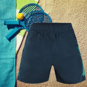 Men's Board Shorts Trunks Running Beach Tennis Volleyball Surfing Bottom Gifts Pack (Color: Navy, size: M)